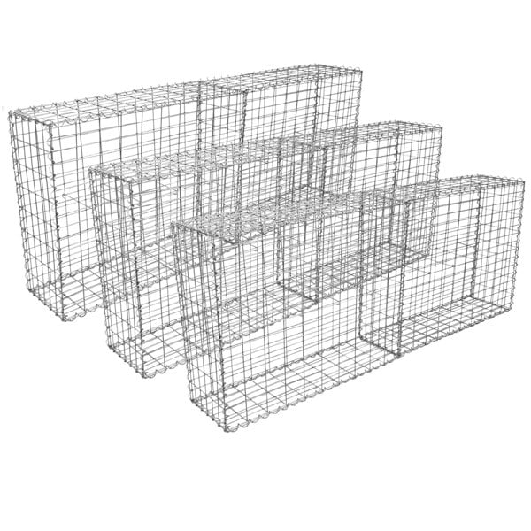 Monstershop Gabion Baskets 100 x 95 x 30cm / 6 Pack