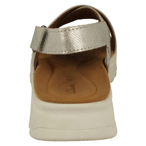 Clarks Ladies Clarks Cross Detailed Chunky Sole Slingback Sandals DashLite Wish