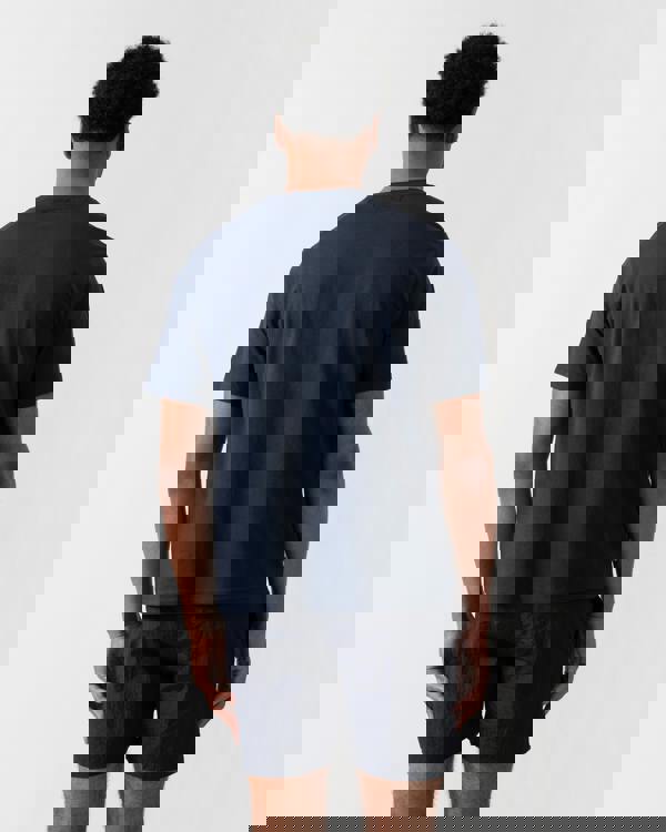 Aquascutum Mens Big Logo T-Shirt - Navy 11