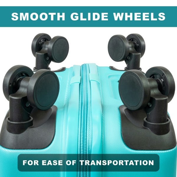 Pierre Cardin Soleil Hard Shell Suitcase Wheeled Luggage