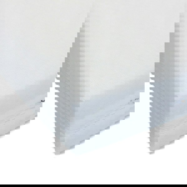 Zoomed in corner of mattress