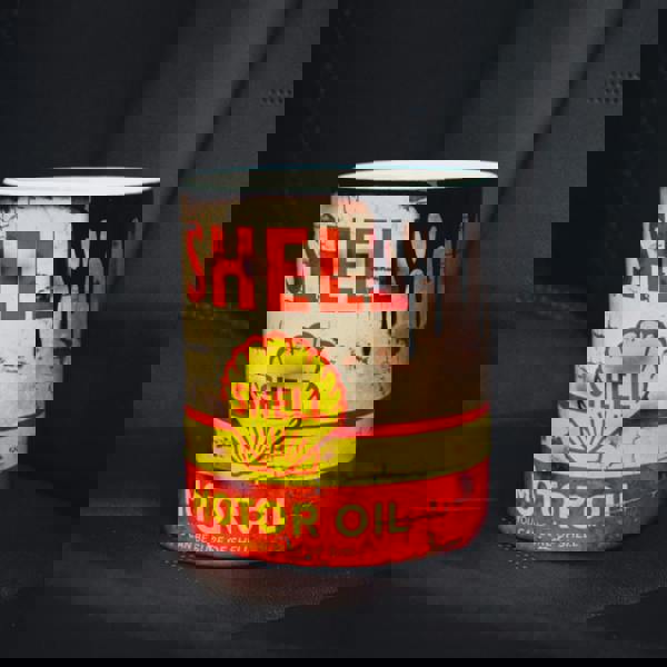 Me and My Car Shell Oil Can Mug