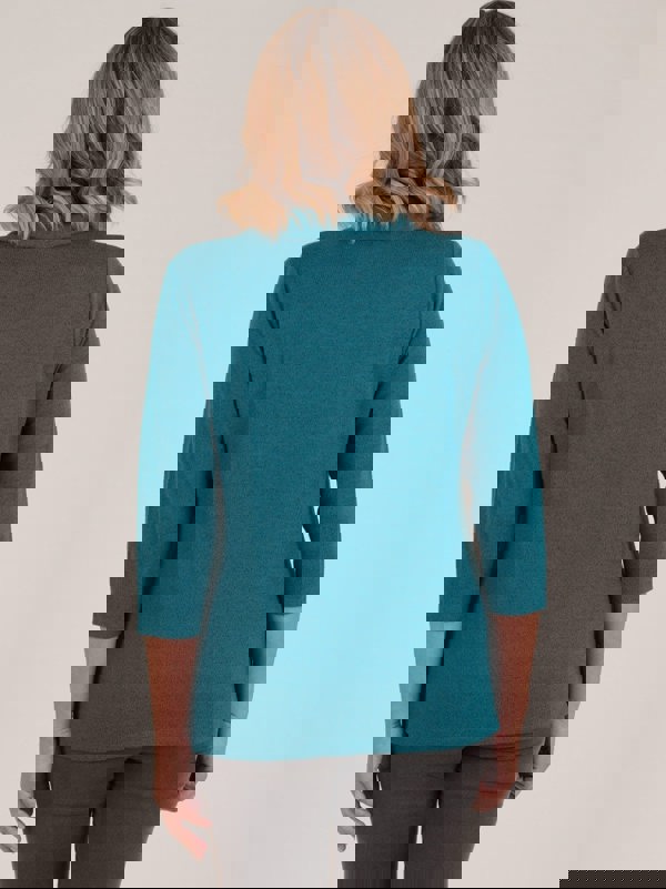 PennyPlain Cowl Neck Top - Dragonfly