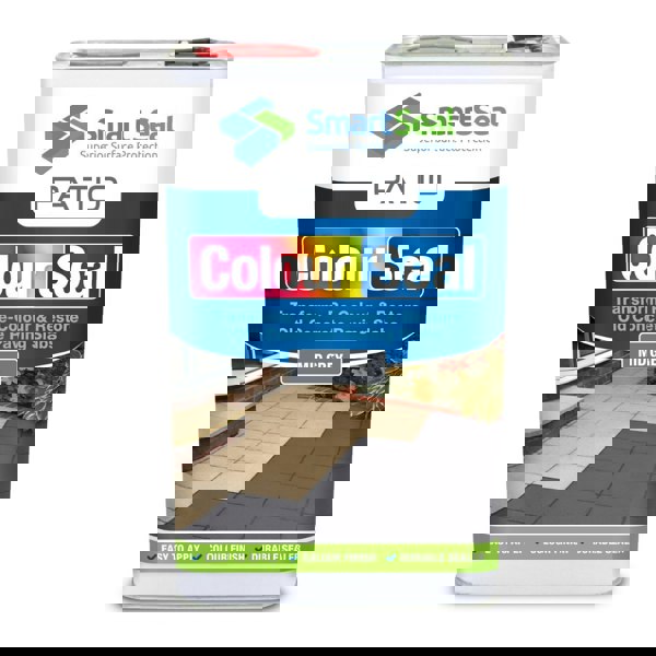 Smartseal Patio ColourSeal, Mid Grey, 5 Litre