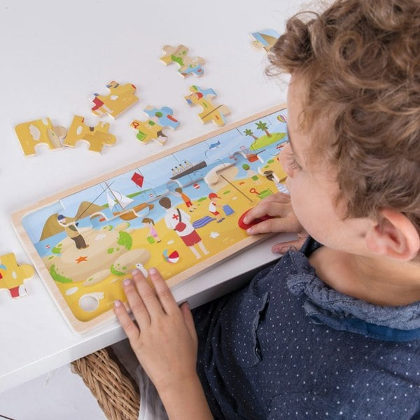 Bigjigs Toys At The Seaside Puzzle