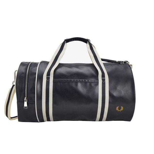 Fred Perry Classic Barrel Bag Navy/Ecru