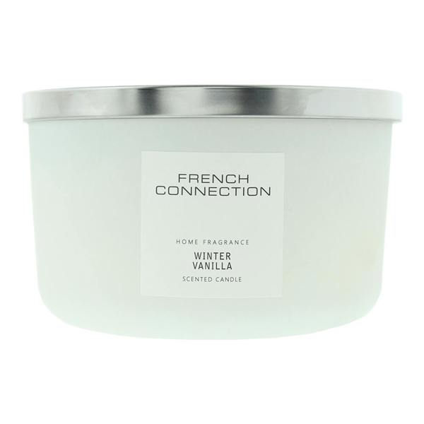 French Connection White Collection Winter Vanilla Candle 426g