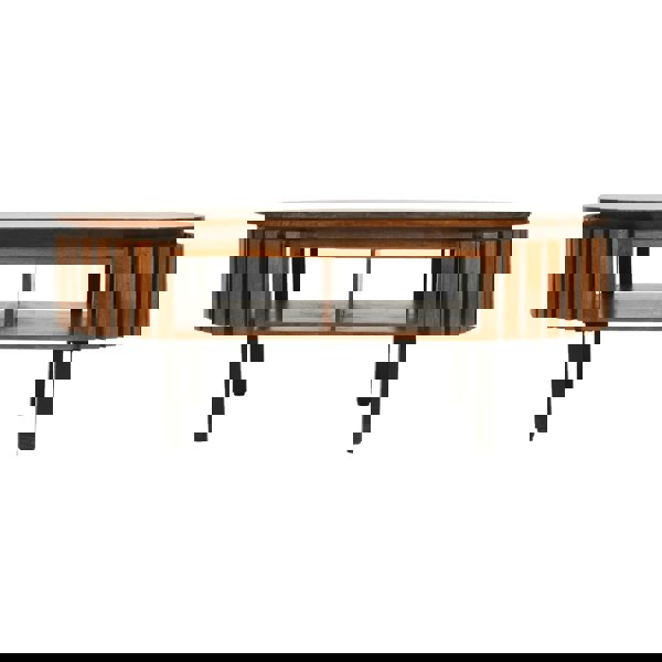 IH Design Osburn Mango Wood Rectangular Coffee Table