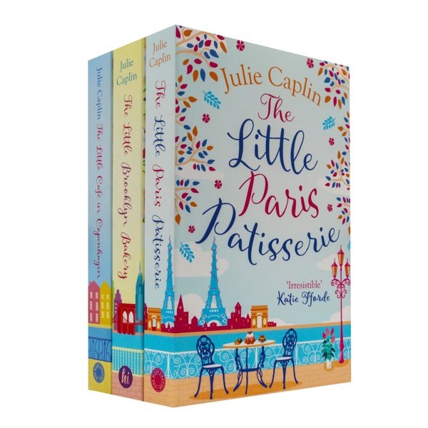 Julie Caplin Romantic Escapes 3 Book Set The Little Cafe in Copenhagen & more