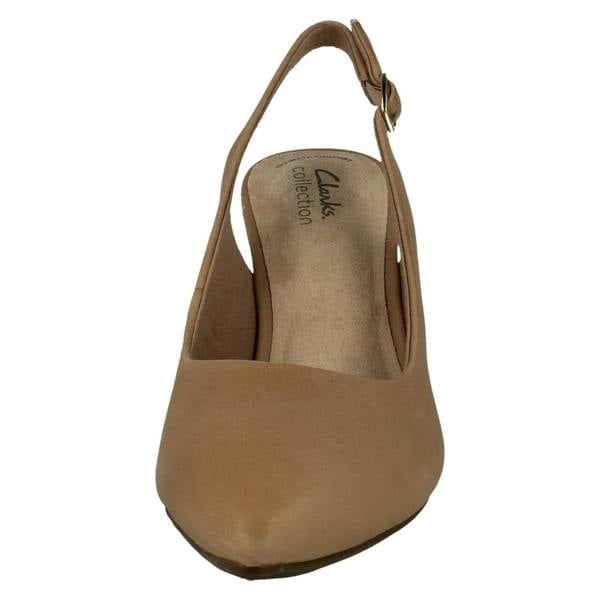 Clarks Ladies Clarks Buckle Fastening Slingback Shoes Kataleyna Step