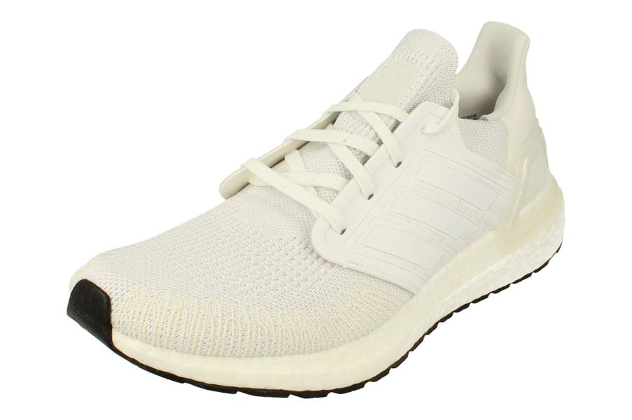 Adidas Ultraboost 20 Mens Sneakers  - White Black Ef1042 - Photo 0