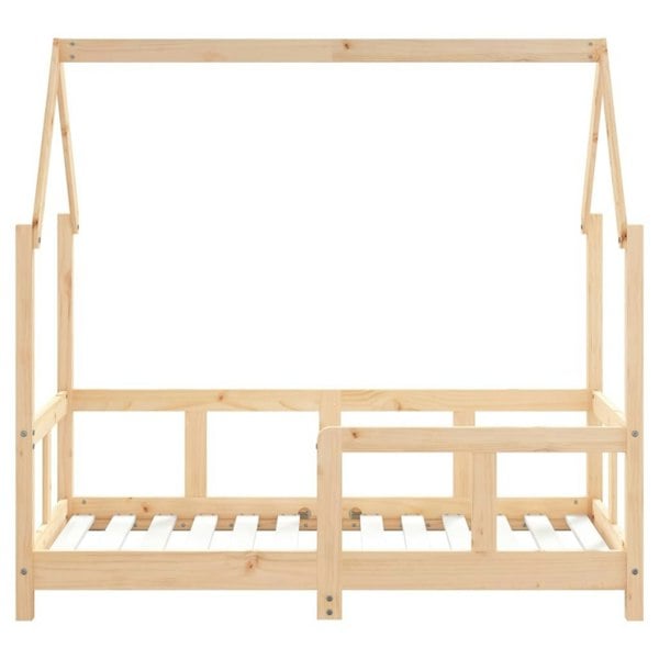 Berkfield Kids Bed Frame 70x140 cm Solid Wood Pine