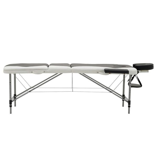 Leather Upholstered Adjustable Massage Bed Bedroom Furniture Living and Home