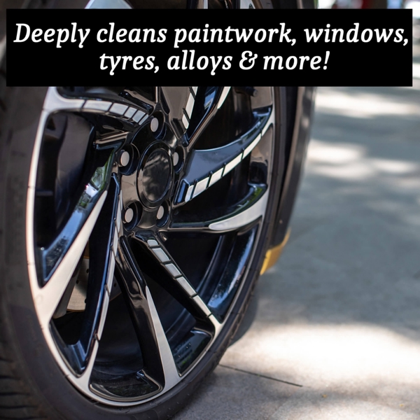 Homefront Wash and Wax Car Shampoo - Deeply Cleans to Remove Dirt & Grime - Leaves A Streak-Free Shine 10L