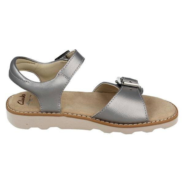 Clarks Girls Clarks Casual Summer Sandals Crown Bloom K