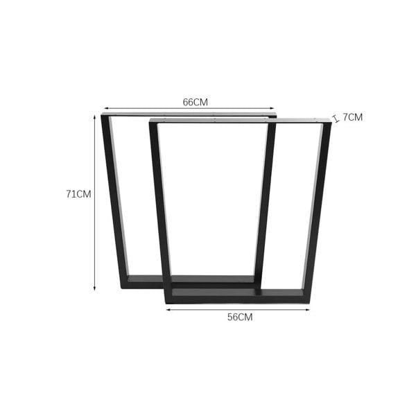 Industrial Set of 2 Table Legs DIY Steel Furniture Legs Table Legs Living and Home