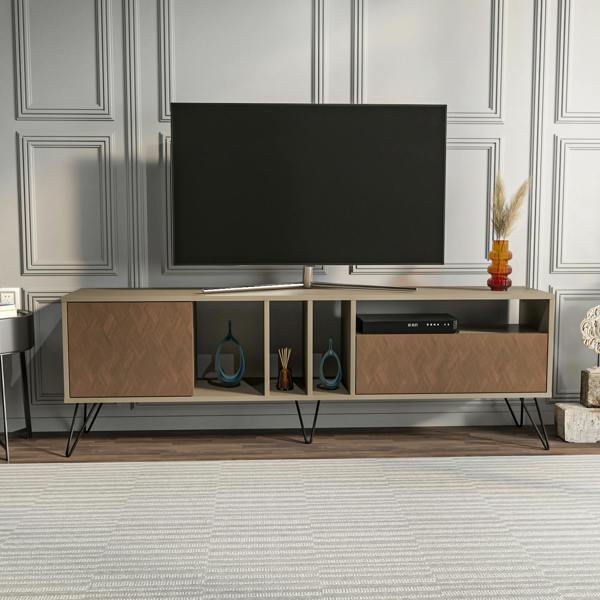 Decorotika Mistico Modern Tv Stand TV Cabinet for TV's up to 71"