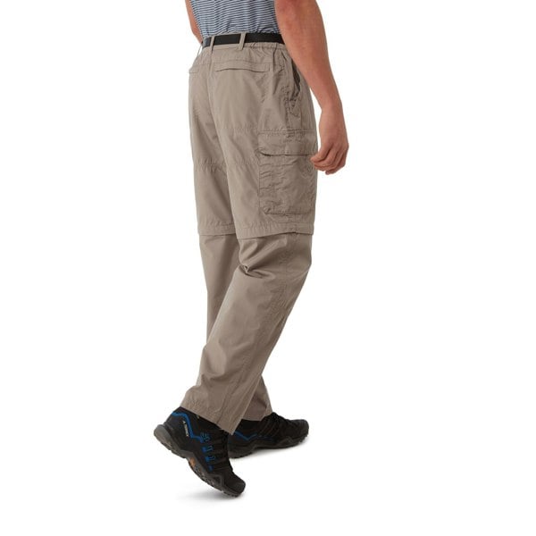 Craghoppers Men's Kiwi Convertible Trousers - Taupe