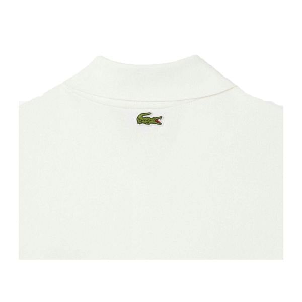 Lacoste Mens L.12.12 Organic Cotton Short-Sleeved Polo Shirt - Cream - 