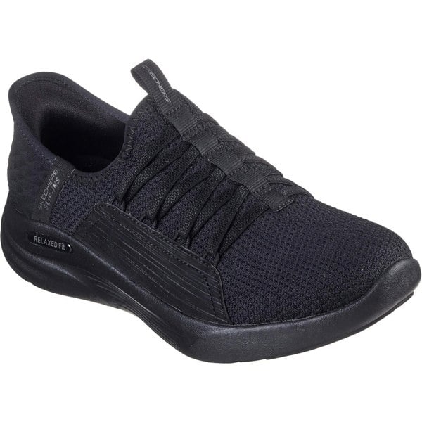Skechers Relaxed Fit Sport - Ballet Chic Textile Women's Black Trainers