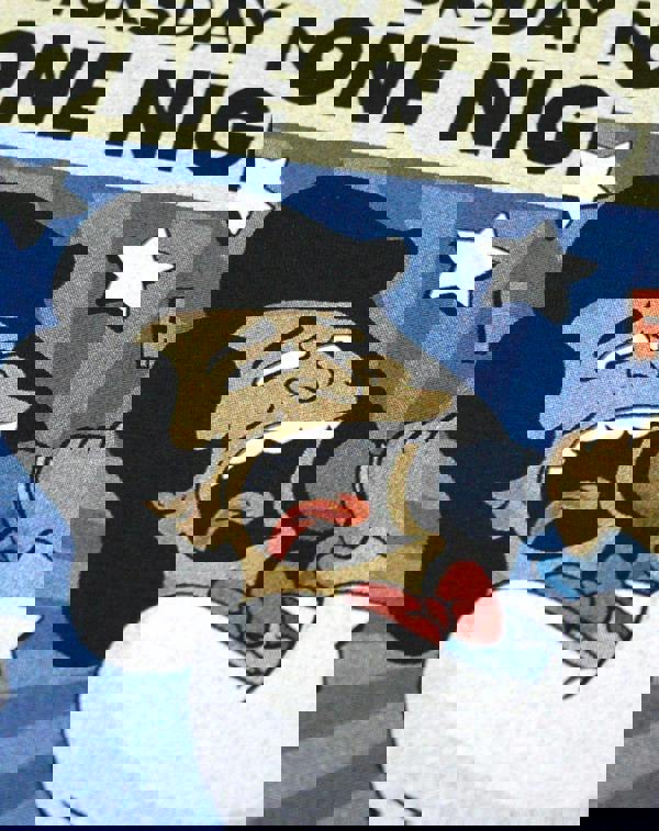 The Simpsons Mens Black James Brown Short Sleeved T-Shirt