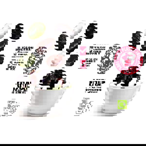 Assorted Chocolate Coated Jumbo Raisins (Pack of 10 x 65g)