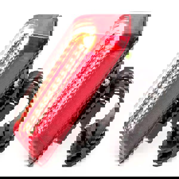 Awe Alarm 30 Lumens 15 x AWE LEDs 80 Decibel Alarm USB Bike Rear Light