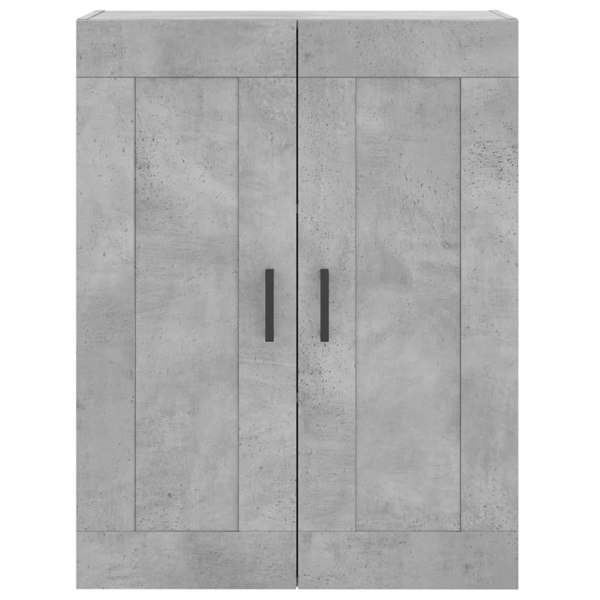 Berkfield Highboard Concrete Grey 69.5x34x180 cm Engineered Wood