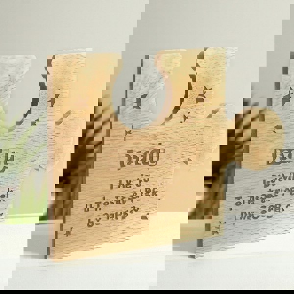 Personalised Memento Company Personalised Star Design Jigsaw Piece