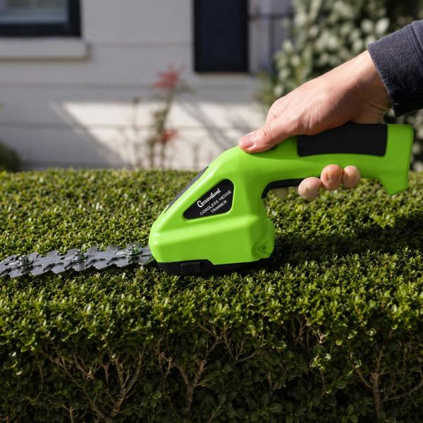 Groundlevel Hand Held Cordless Hedge Trimmer