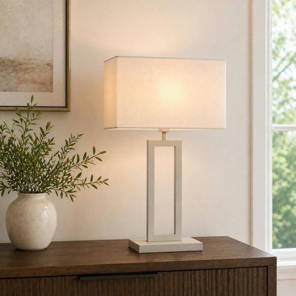 Pagazzi Lighting Imogen Grey Table Lamp