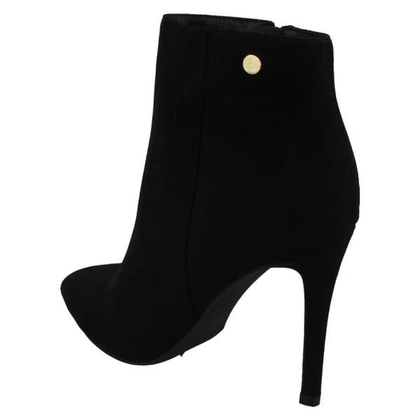 Spot On Ladies Spot On High Heel Stiletto Ankle Boots F51219