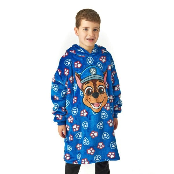 Paw Patrol Boys Chase Hoodie Blanket - Blue