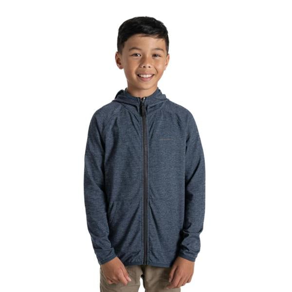 Craghoppers Childrens/Kids Frey Nosilife Hooded Jacket - Blue Navy - 