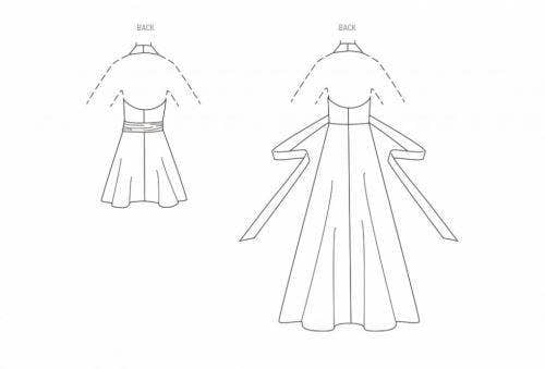 Simplicity Sewing Pattern 9793, Dresses, Vintage Style for Women, K5 (8-10-12-14-16) - Easy