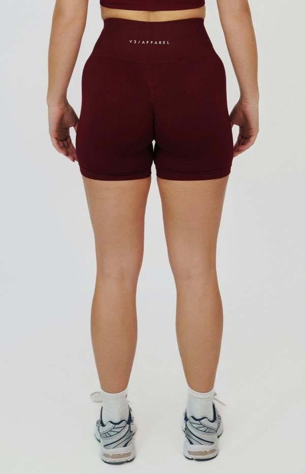 V3 Apparel Tempo 3-Piece Seamless Set - Pomegranate Red