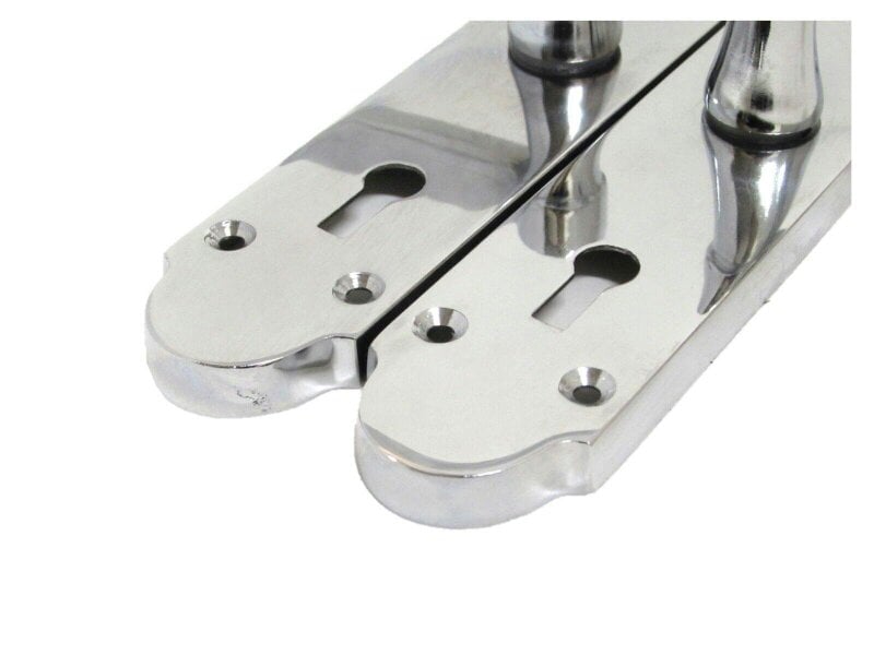 EDH Door Hardware Epsom Door Handles x1 – Chrome Internal Lever Handles for Interior Doors