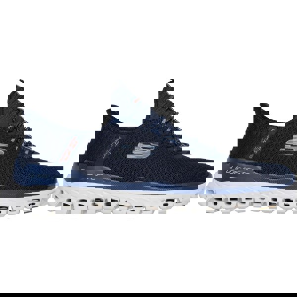 Skechers Glide-Step Noxus Textile Men's Navy Trainers
