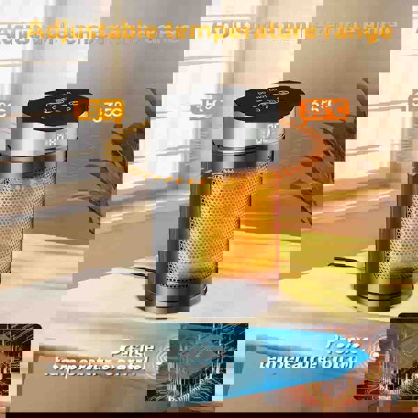 Leaper Household Touch Screen Remote-Controlled Electric Heater