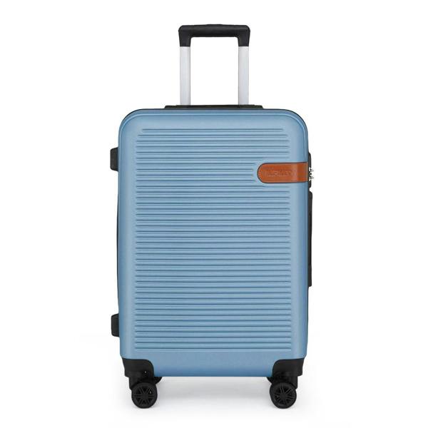 Infinity Luggage Hard Shell Classic Dual 4 Wheel Luggage Suitcase Set