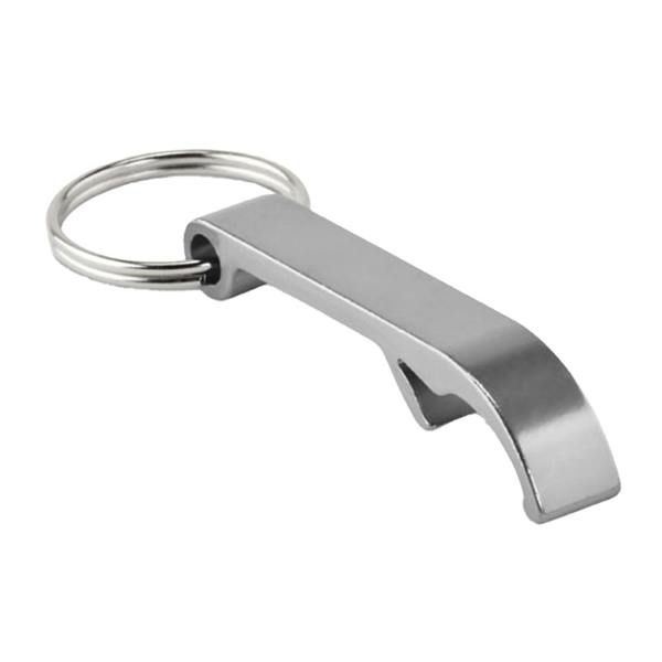MidOcean Ovikey Recycled Aluminium Keyring - Silver - 