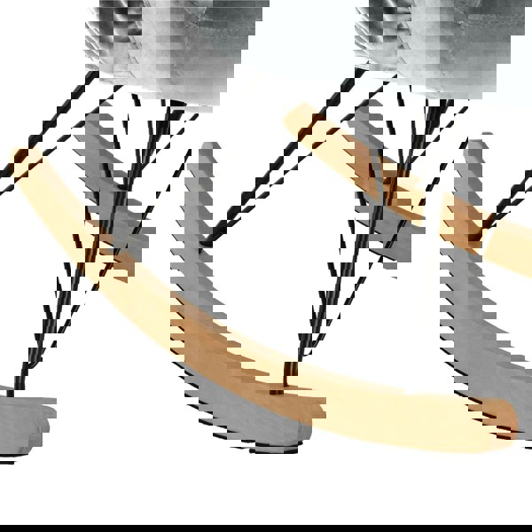 Dorel Home Dahlia Rocking Chair with Grey Velvet