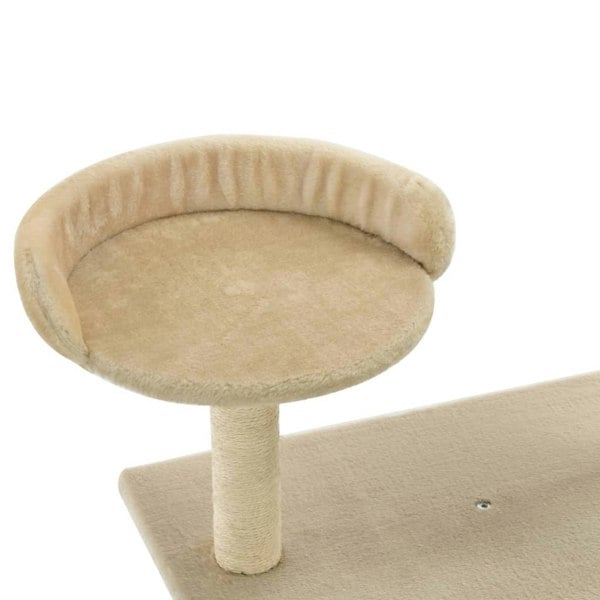 Berkfield Cat Tree with Sisal Scratching Posts 95 cm Beige
