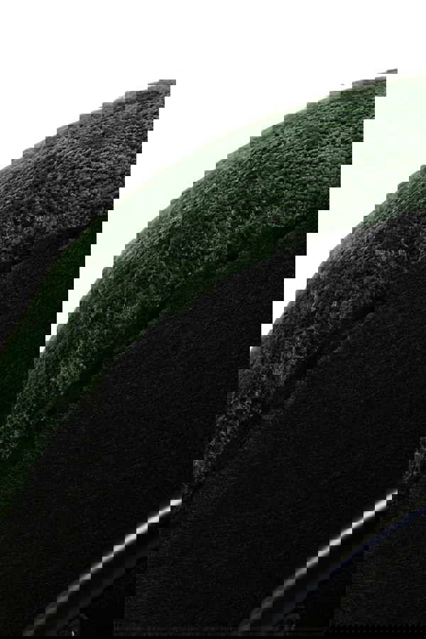 Living and Home Dark Green Modern Chenille Upholstered Lounge Chair