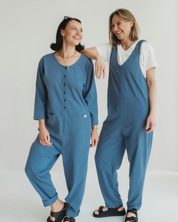 Jilly Blue Jumpsuit- image 3