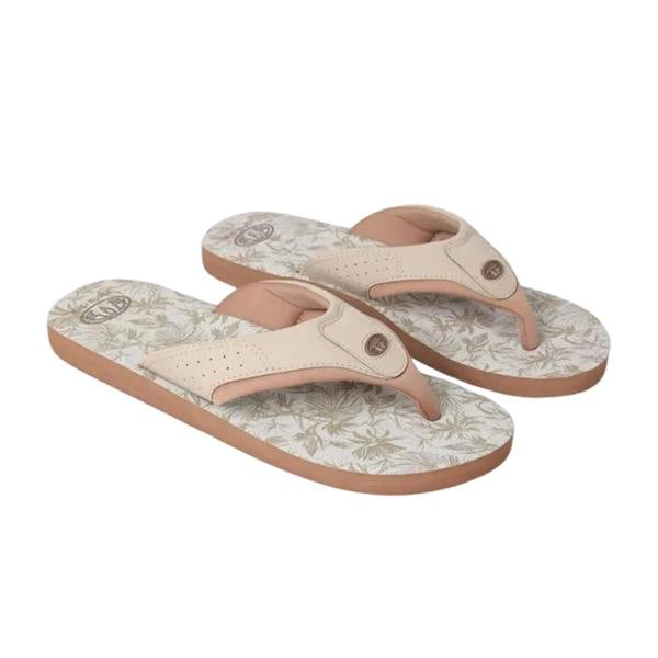 Animal Mens Jekyl Recycled Flip Flops - Tan - 