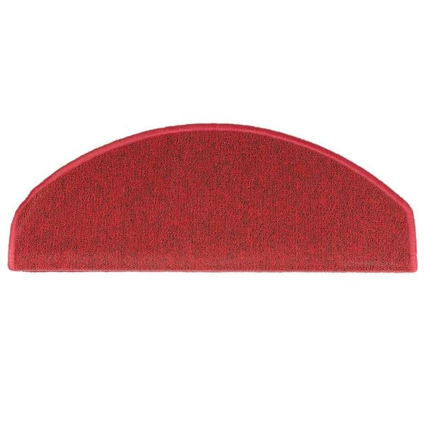 Berkfield Stair Mats 10 pcs 65x24x4 cm Bordeaux Red