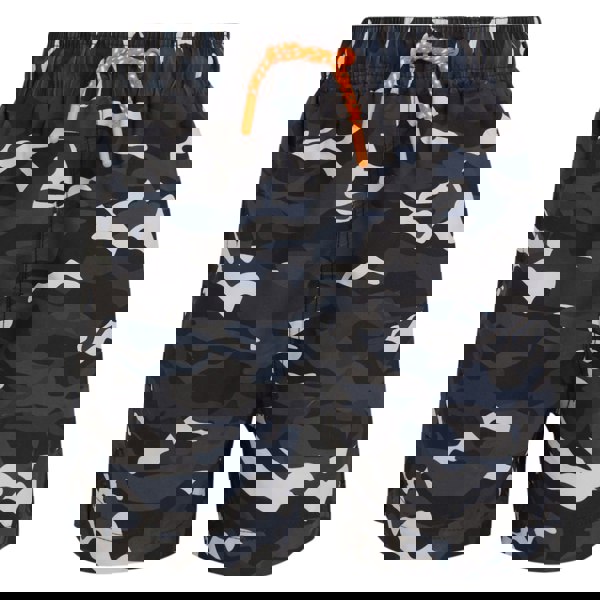 Regatta Childrens/Kids Skander III Camouflage Swim Shorts - Black