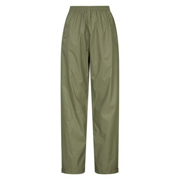 Mountain Warehouse Women's Pakka Waterproof Over Trousers - Khaki