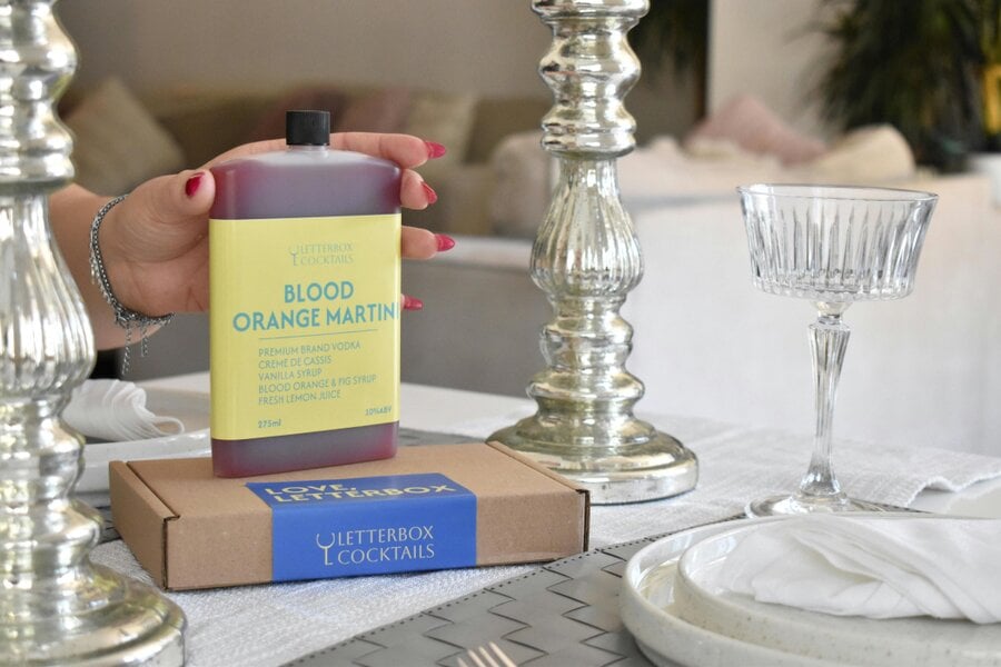 Letterbox Cocktails Blood Orange Martini – Premium Letterbox Cocktail (100ml)